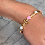 Cargar imagen en el visor de la galería, Pulsera corazones
