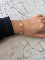 Cargar imagen en el visor de la galería, Pulsera VG chapa de oro

