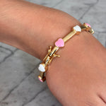 Cargar imagen en el visor de la galería, Pulsera corazones
