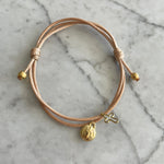 Cargar imagen en el visor de la galería, Pulsera San Benito latte
