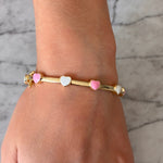 Cargar imagen en el visor de la galería, Pulsera corazones
