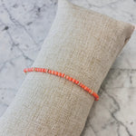 Cargar imagen en el visor de la galería, Pulsera de Coral Bebe (12cm)
