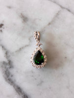 Cargar imagen en el visor de la galería, Ópalo de esmeralda con diamantes
