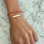 Cargar imagen en el visor de la galería, Pulsera de Coral Bebe (12cm)
