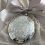 Cargar imagen en el visor de la galería, Medallón Virgen de Guadalupe 10cm - Plata Esterlina
