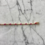 Cargar imagen en el visor de la galería, Pulsera de Rubíes y diamantes
