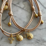 Cargar imagen en el visor de la galería, Pulsera San Benito latte
