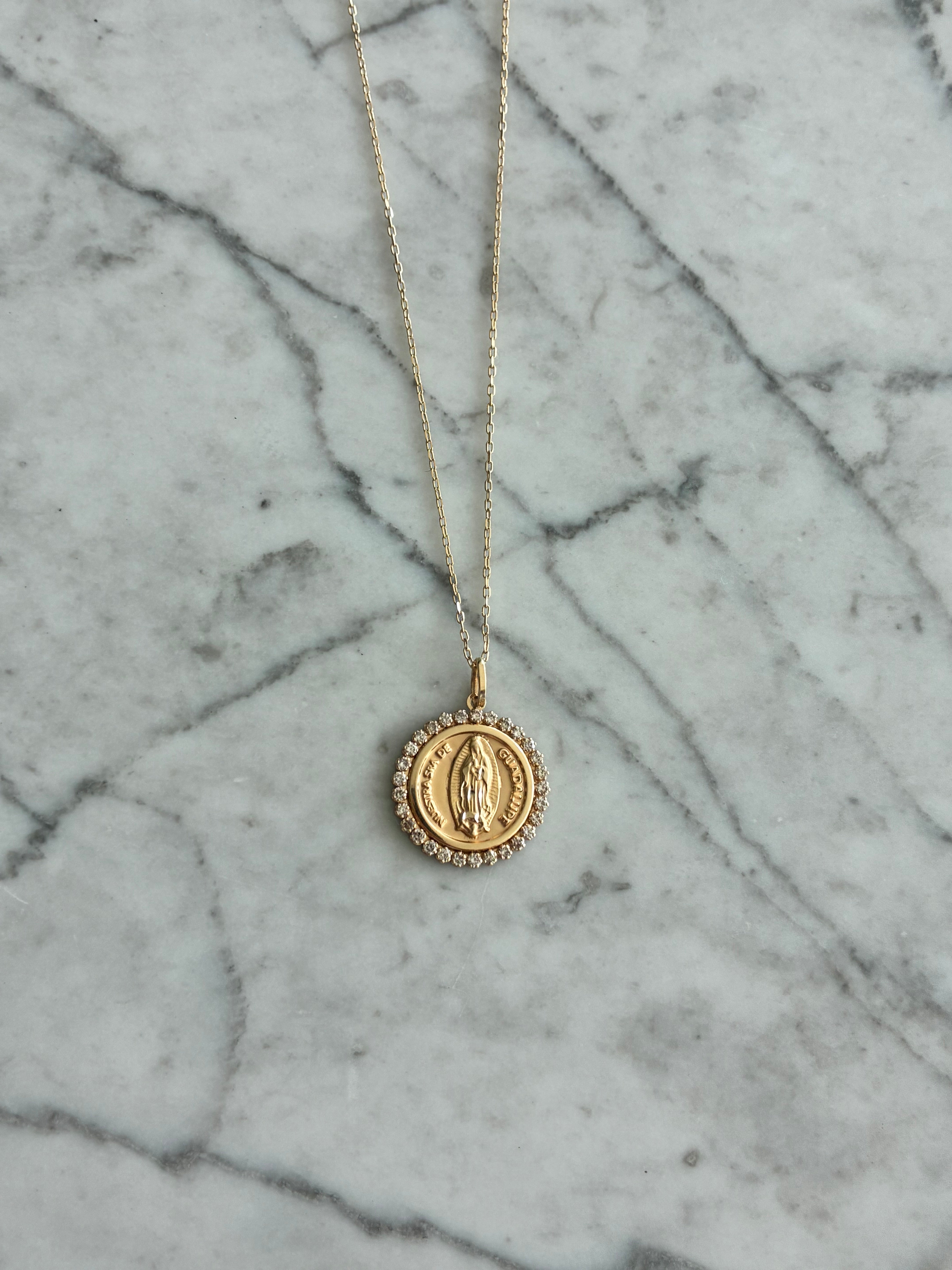 Virgen de Guadalupe con Diamantes