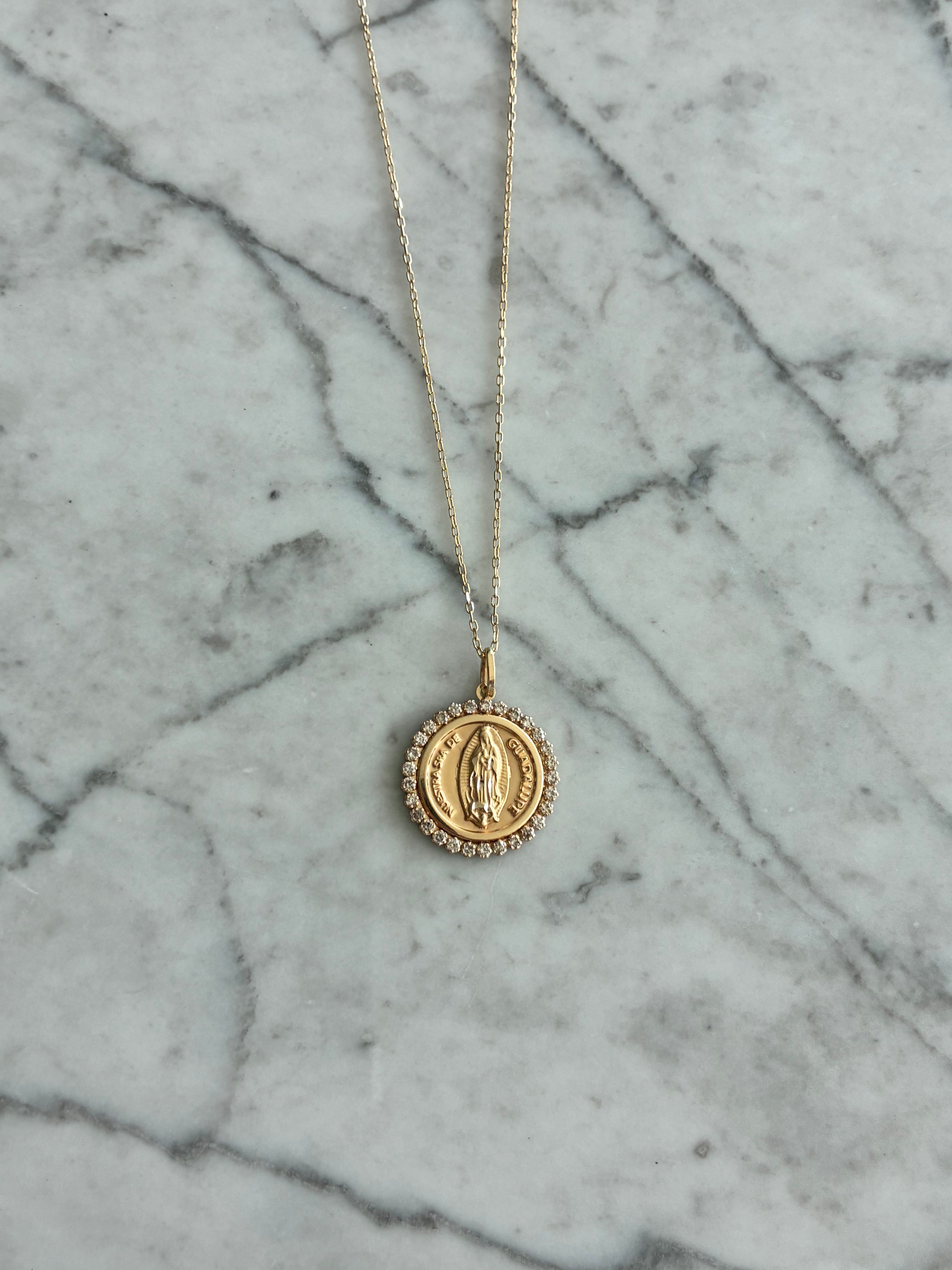 Virgen de Guadalupe con Diamantes