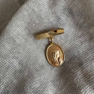 Barra con Virgen María Ovalada