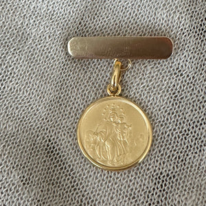 Medalla Escapulario - Barra