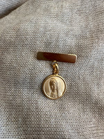 Cargar imagen en el visor de la galería, Barra con Medalla VG Busto Grande- Oro 14k
