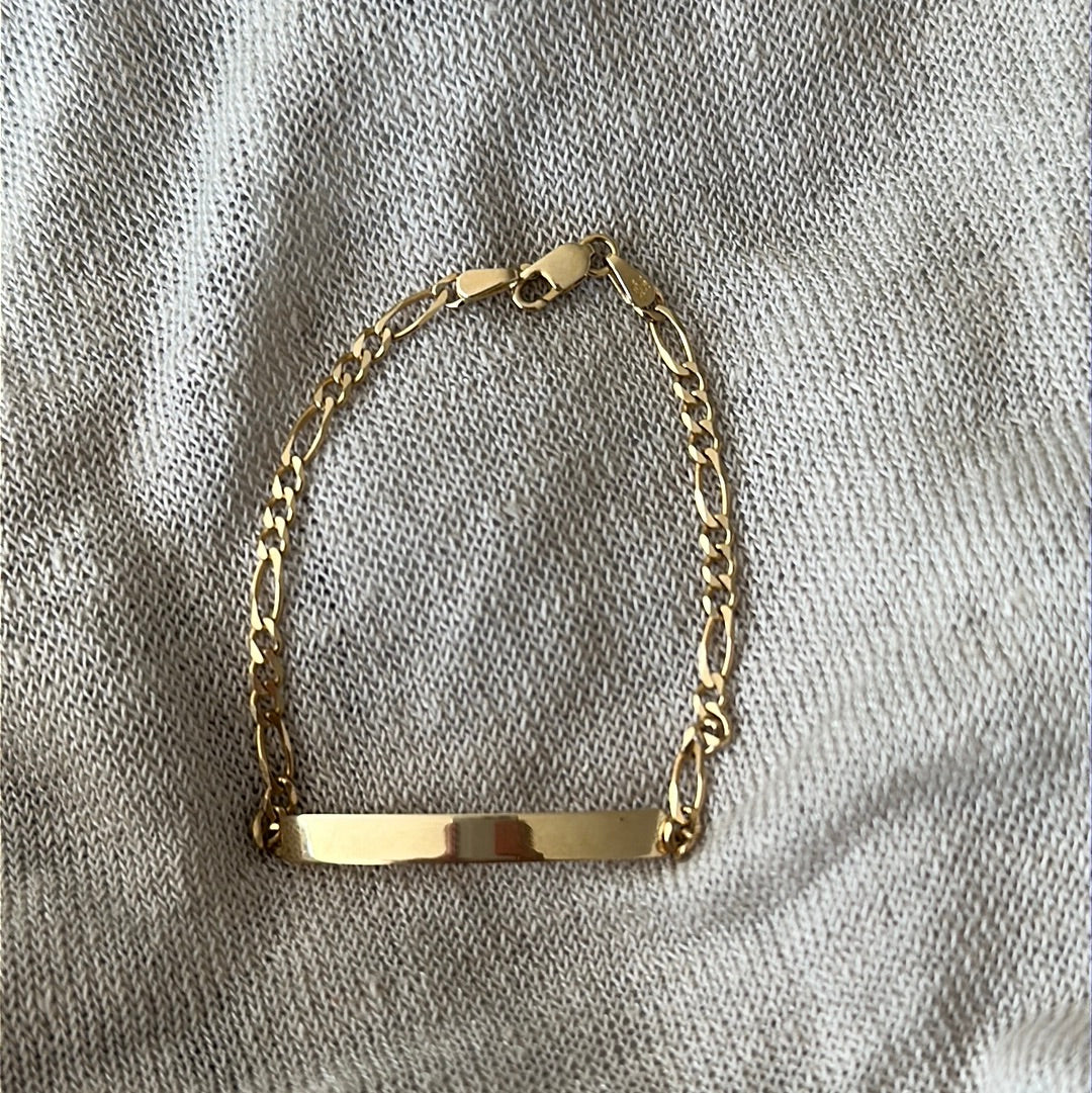 Esclava de Oro Adulto (16cm) 14k – Hilo de Plata