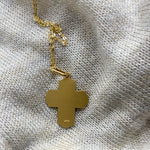 Cargar imagen en el visor de la galería, Cruz Escapulario con Cadena - Oro 14k
